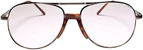 Метални Квадратни Извънгабаритни Очила за четене на 80-те години в стил Олдскул Реколта 1,00