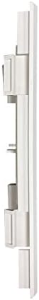 Трехпозиционный стенен конектор Трип Lite във френски стил Keystone Джак, Бял, За електрически и АУДИО приложения, отговаря на стандарта