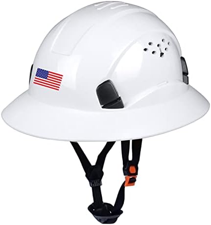 Шлемове с пълни полета, Одобрени OSHA-Cascos De Construccion Hi Vis Hardhats 6-Точков Регулируема система Защелкивания за строителни