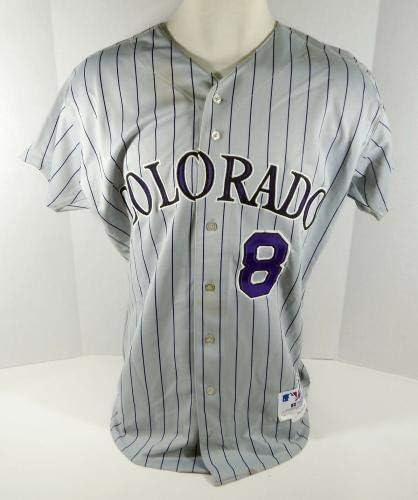 2000 Колорадо в Скалистите планини Брент Главната 8, Използван в играта Сива риза - Използваните в играта тениски MLB