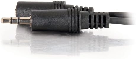 Удлинительный кабел стереозвука C2G 40405 3,5 мм M/F, black (1,5 метра, 0,45 м)