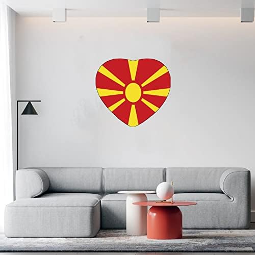 Македония Училище Стенно Изкуство Стикери За Стена Карта на Щата Флаг за Многократна употреба Стикери за Стена за Игри Стая Детска Стая, Магазин