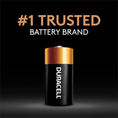 Комбиниран комплект алкални батерии Duracell CopperTop AAA 16 брой + D 10 броя- универсални трехкомпонентных батерии A и D продължително действие - общо 26 броя