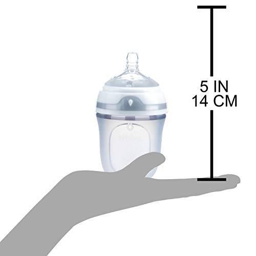 Мека Хигиенична Силиконовата бутилка Nuby Comfort С Възможност за компресиране, 5 Грама