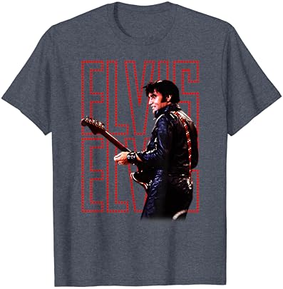 Специална тениска с Официален връщането на Елвис Пресли 68-та година