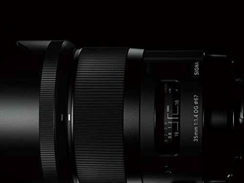 Обектив Sigma 35mm F1.4 Art DG HSM за Canon, черен, 3,7 x 3,03 x 3,03 (340101)