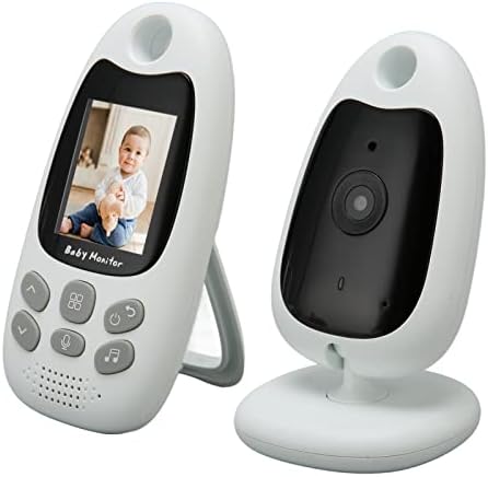 Видеоняня Qinlorgo с АУДИО - и видеоняней, LCD екран 100-240 В 2.0 инча. Камера за безопасност за деца домашна употреба, Вградени Колыбельные