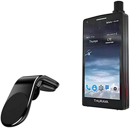 За определяне на Thuraya X5-Touch, BoxWave® [Скоба за закрепване на магнит] Метална Кола отдушник с по-силен магнит за Thuraya X5-Touch