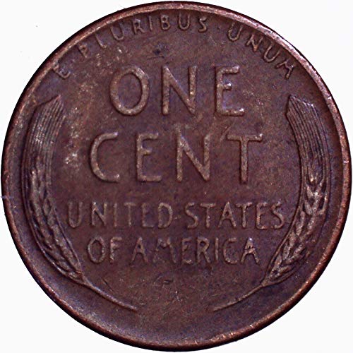 1957 D Линкълн Пшеничен цент 1C много фин