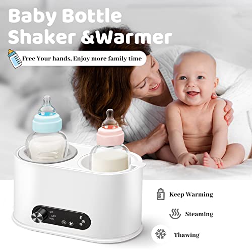 Нагревател за бебешки шишета, 5-в-1, Бърз Нагревател на детското мляко за затопляне на кърма или млечна смес, Нагревател мляко