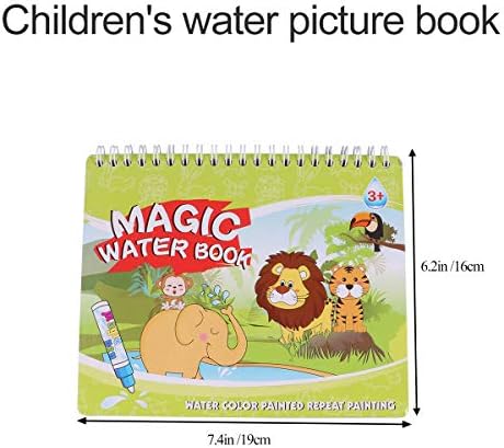 Играчки за деца Детска книжка с картинки за вода, множество детска книжка с картинки, графити, детски играчки