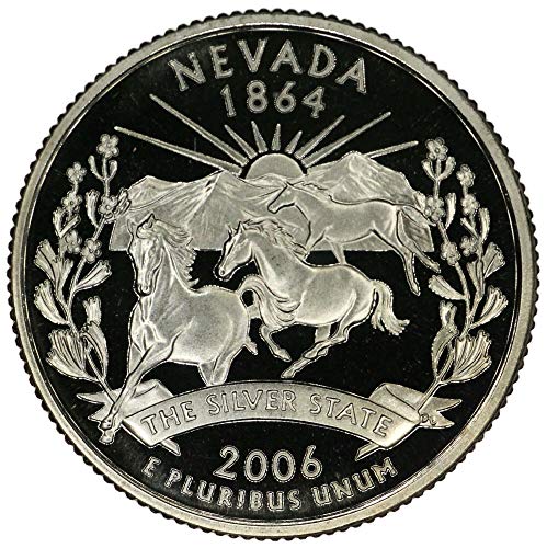 Монетен двор на САЩ от 2006 година на издаване , Четвертак на щата Невада