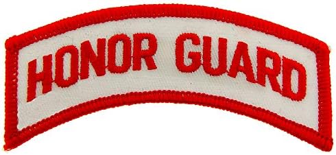 Нашивка на почетна стража Армия на Съединените Щати, Червено-бял, с приклеиваемым желязо