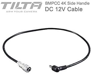 Захранващ кабел Tilta TCB-BMPC-DCM12 12V DC Micro Male to BMPCC 4K 6K за страничната дръжка на фокусиране хранене Tilta