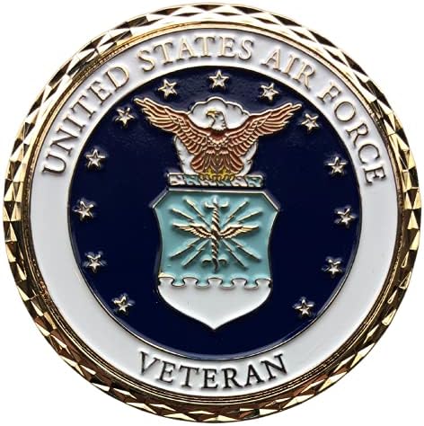 Ветеран от военновъздушните сили на Съединените Щати, служител в американските ВОЕННОВЪЗДУШНИ сили, представени монета Възнаграждаване на