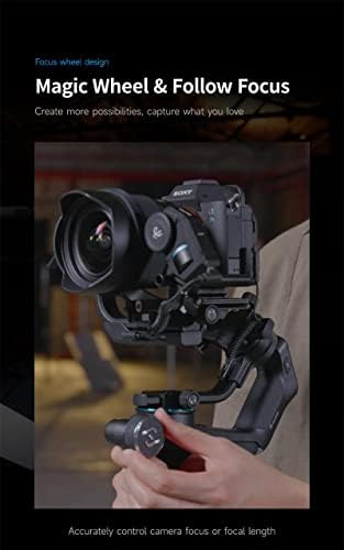 KADIR-C 3-Аксиален Ръчно Кардан Стабилизатор с дръжка за огледално-рефлексен фотоапарат на Sony/Canon с Шестовым статив