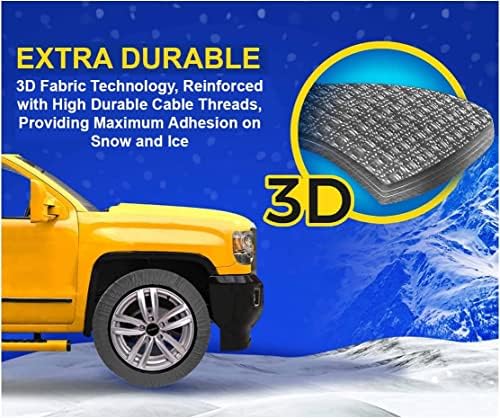 Зимни Чорапи за автомобилни гуми Премиум-клас с Текстилни Вериги за сняг серия ExtraPro За Toyota Tacoma (Средно)