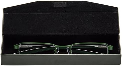 Очила за четене EYEGUARD Classic с Пружинным тръба на шарнирна връзка в Полуободке и Тънък Твърд Футляром за мъже и Жени