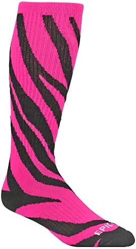 Чифт Чорапи На Epic Youth Zebra По-Горе Телета До Коляното