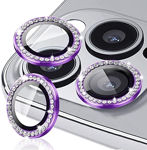 Защитно фолио за обектива на камерата TIUYAO Diamond за iPhone 14 Pro 6,1 и iPhone 14 Pro Max 6,7 Защитно фолио за обектива на камерата от