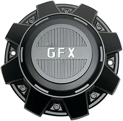 GFX G-FX Матово Черно Централна Капачката на колелото C-6265L210