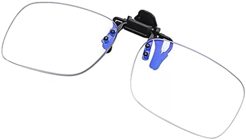 Очила за четене LUKEO -Light Клип, Откидывающиеся нагоре и надолу, Увеличително стъкло без рамка, лесно и удобно в переноске,