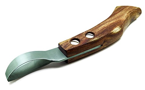 10 × Нож за копита 7,5 Големи кузнечные инструменти с дървена дръжка, инструменти премиум-клас, обновен модел