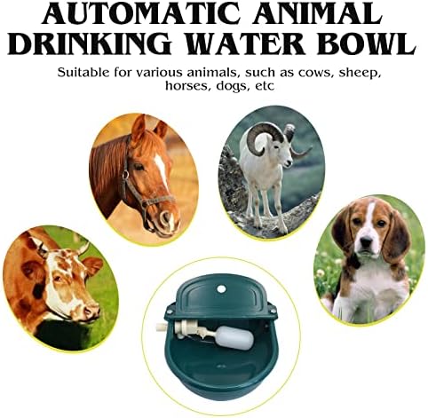 Автоматична Купа за вода MUDUOBAN с Поплавковым капак От Неръждаема Стомана за Поене на Добитък за Кучета, Коне, Едър Рогат