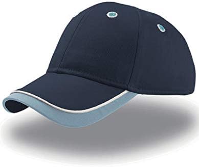 Контрастная бейзболна шапка на Atlantis Star Youth с 6 ламперия