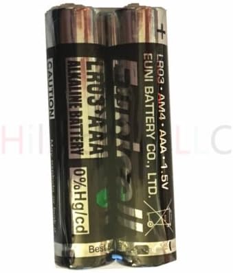 Hillflower 96 Бр AAA LR3 LR03 AM4 MN2400 на Едро 0% Живачен стълб от 1,5 Тежкотоварни Алкална батерия продължително действие