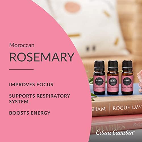 Edens Garden Rosemary - Мароканско етерично масло, Чисто Терапевтичен клас (Неразбавленное Естествено /Хомеопатично Ароматерапевтическое