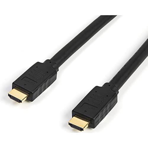 StarTech.com 15 фута (5 м) Сертифициран HDMI кабел 2.0 премиум-клас с Ethernet - Високоскоростен HDMI кабел 4K Ultra HD