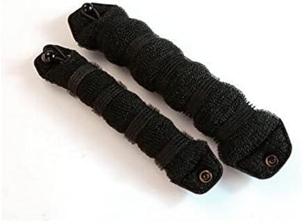 JKYYDS Инструменти за стайлинг на коса Гъба Инструменти За Плетене на Косата Аксесоари за коса (Цвят: 2 елемента черен)