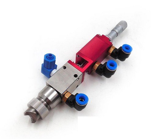 Високочестотен Распылительный клапан GOWE Micrometer fine Three За пръскане на боя (Веерообразный)