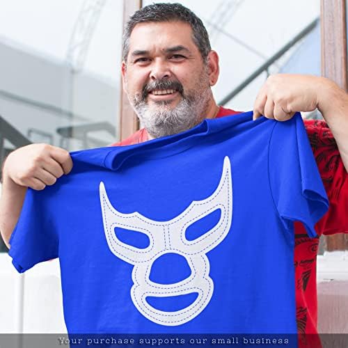 Риза banc Blue Demon Мексикански Лучадор Риза Camisa de Lucha Libre Борцовская Тениска