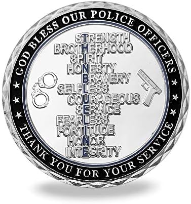 Тънка Синя Линия в САЩ Полицията Спартански Воини, които не се поддават на Монетата Правоохранителни Органи Сувенирное Украса