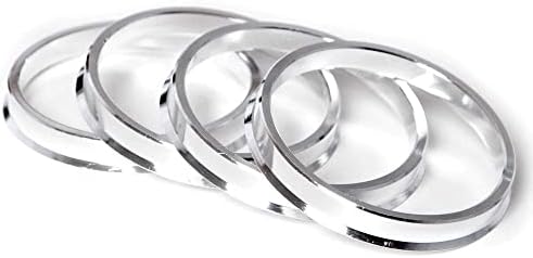Централните пръстени за ступиц Circuit Performance (4 групи) - пръстени от сребрист алуминий 76,1-60,1 мм - Съвместима с Lexus,