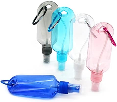 Ключодържател Wei Long Travel Bottles, е 2,0 мл/60 мл Флакони-опаковки, с фин Мъгла, за Многократна употреба на Празни