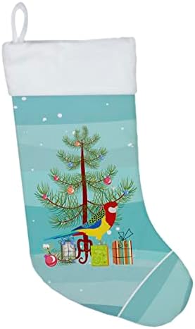 Съкровищата на Каролина CK4503CS Розелла весела Коледа Коледни Чорапи, Чорапи За Висящи пред Камината, Коледен Сезон декорация