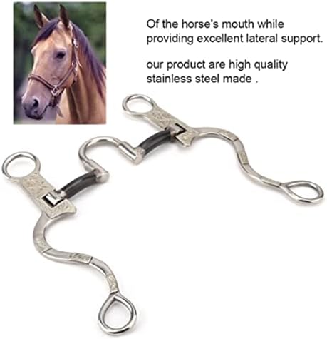 Оборудване за Хранене на селскостопански Животни N/A Horse Ivan Пробийте Късче От Неръждаема Стомана Сребърен