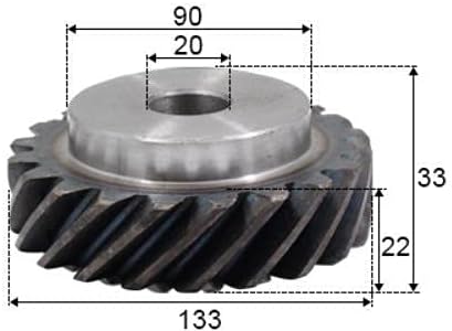 Зъбни рейка, ZHENGGUIFANG ZGF-СТАЕН 3 модул 10/13/15/20/26/30 на зъбите Спирални зъбни колела (Диаметър на отвора: 15 мм брой на