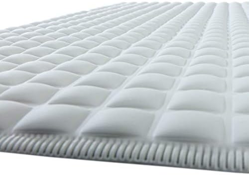 Предпазна подложка за баня SlipX Решения Gray Pillow-Top Plus осигурява ненадминат комфорт и устойчивост на хлъзгане (над 700 пълни с