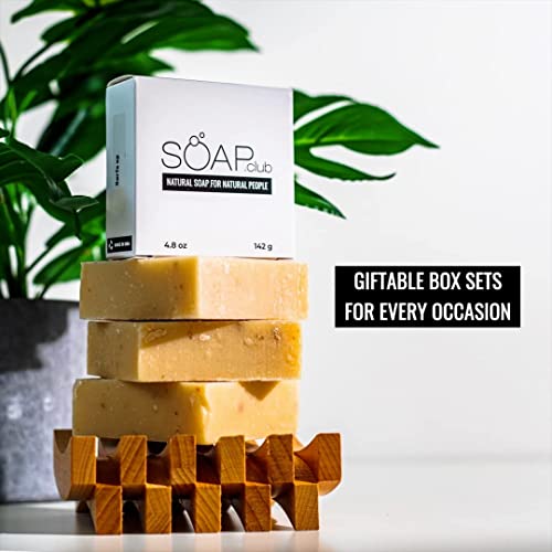 Естественият сапун Soap Club Дзен Цвят Bar-Soap - Побродите из нивите на Франция с този аромат на лавандула и билки - Сапун за