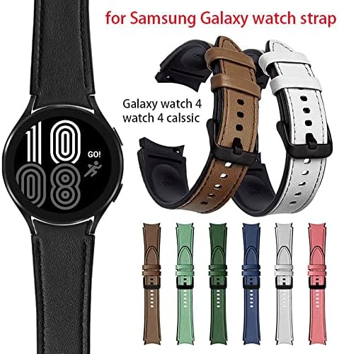 Каишка за часовник XIHAMA за Samsung Galaxy Watch 4 Classic 42 мм/46 мм, Galaxy Watch 5 40 мм/44 мм, Мек Силикон верижка от естествена