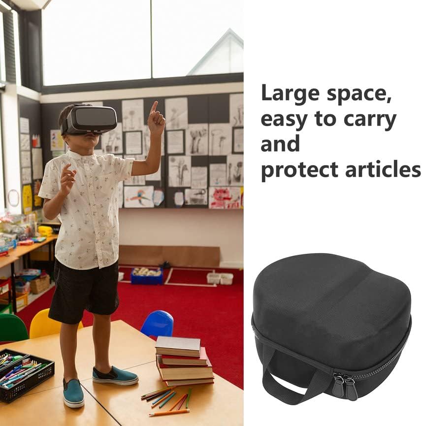 Твърд Защитен Калъф SHNORM Чанта За Съхранение Чанта за Носене Oculus Quest 2 Слушалки Виртуална Реалност Калъф За Очила