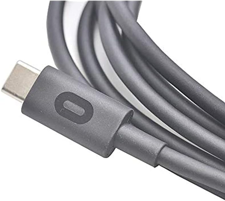 Ъглов кабел за зареждане USB-C за Oculus Quest, Сверхмягкий захранващ кабел LERESON USB-C-USB-C с дължина 10 метра/3 м за Oculus Quest
