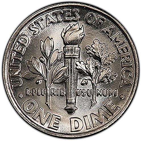 Монетен двор на САЩ от 1996 година с десятицентовиками Рузвелт в обращение