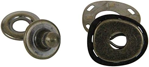 Kyoshin EL 1175012-04 Метален Обков за аксесоари, Куката от черупки на костенурки, 0,9 x 0,8 инча (23 x 20 мм), 1 бр., Антикварен