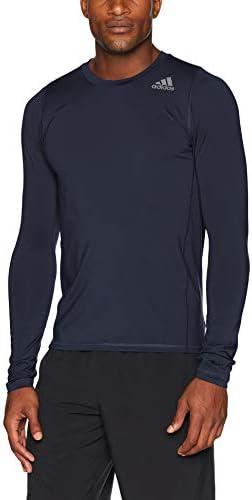 Мъжки приталенная тениска adidas Alphaskin Sport с дълъг ръкав