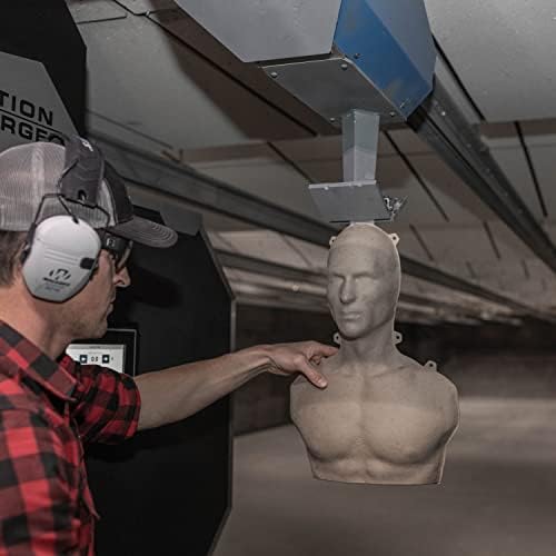 Целта BIRCHWOOD CASEY 3D Silhouette 21,5 x 14 | Мънички Обучение на мишената за стрелба по лице и Тяло с Крепежной каишка